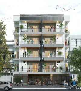 Gurgaon Apartment Front Elevation R3 scaled e1731362805302 Blogs & Articles